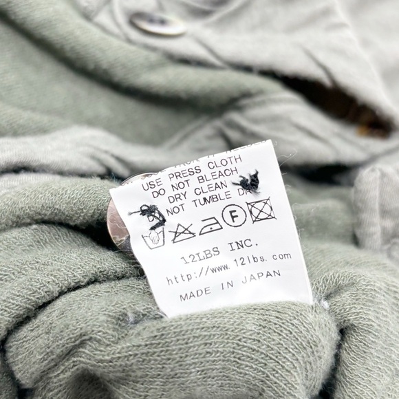 V::ROOM Women’s Green Button Front Lined Cardigan V-Neck Made In Japan Size S - Picture 8 of 8